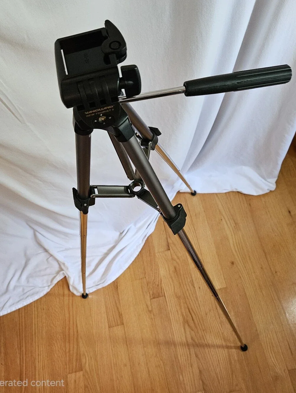 Vanguard New Tourist 5 Camera Tripod With Case -- Compact Photo & Video Stand